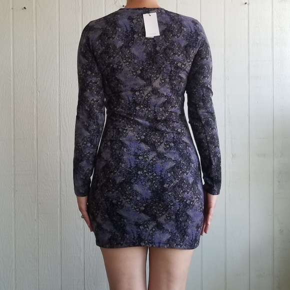 NWT Paint Splatter Galaxy Print Dress - Picture 3 of 10